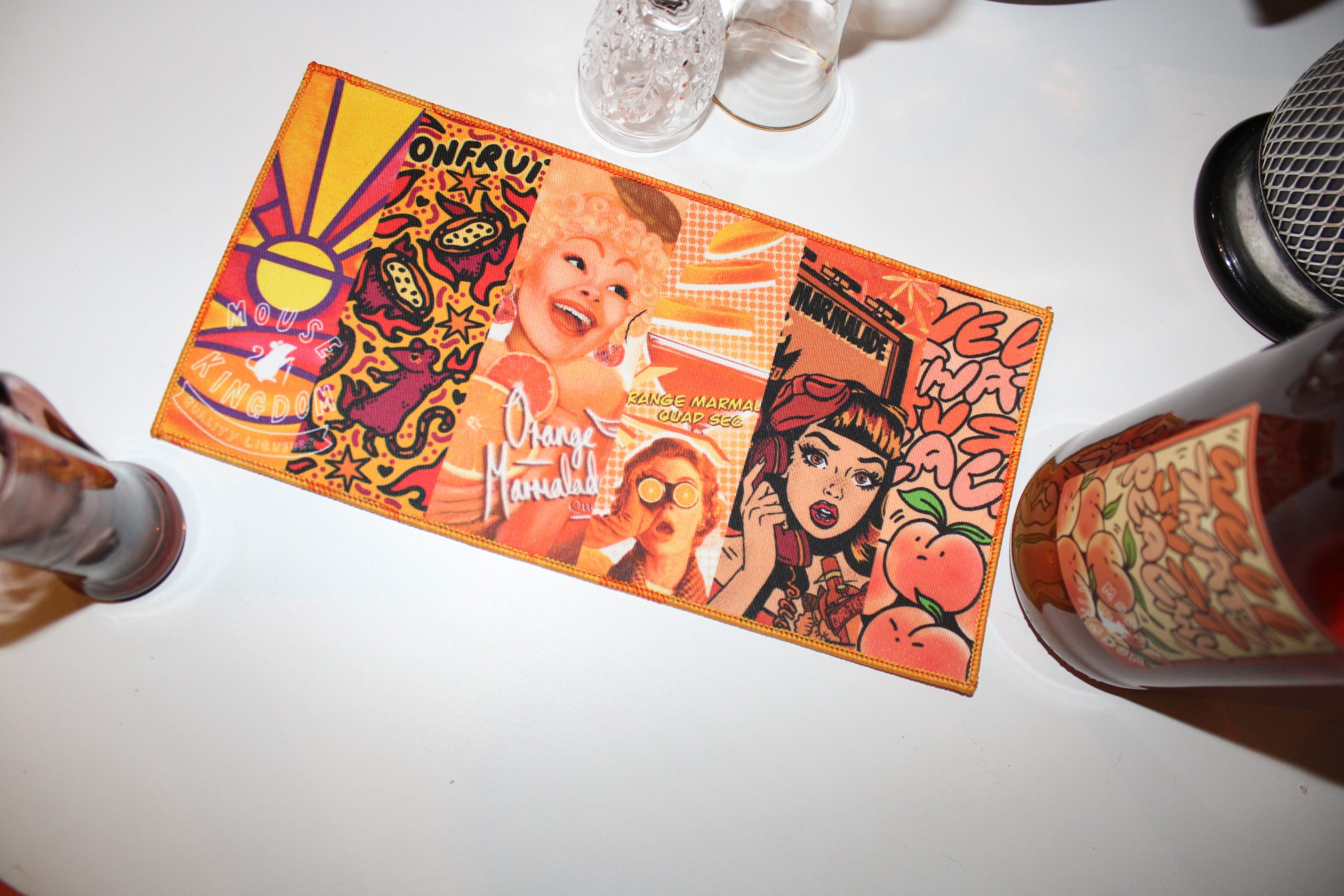 Mouse Kingdom Liqueurs Passion/Quad/Peach back patch